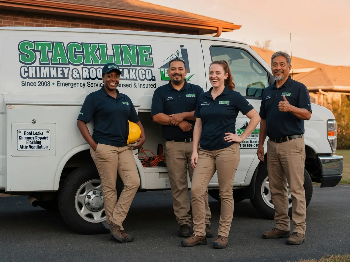 Chimney flashing repair company in Newport, OH